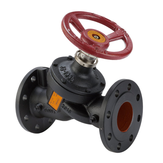 Variable Orifice Double Regulating Valve (DRV) Crane 3 นิ้ว Ductile 080,PTFE End Flange, PN16 Model DM931 