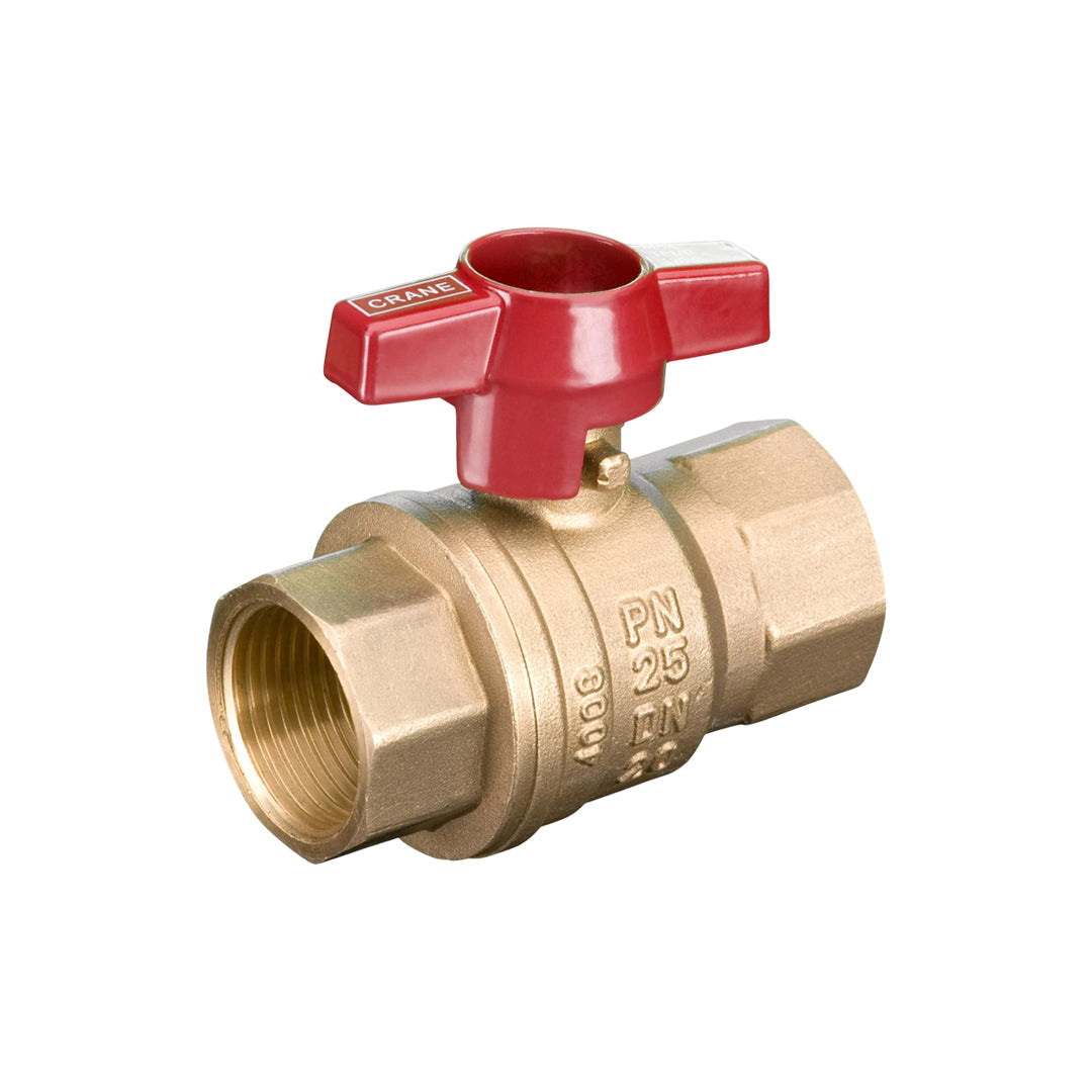 Ball Valve Crane with T-Handle 1-1/2 (นิ้ว) DZR Brass PN25 Model D171ATH