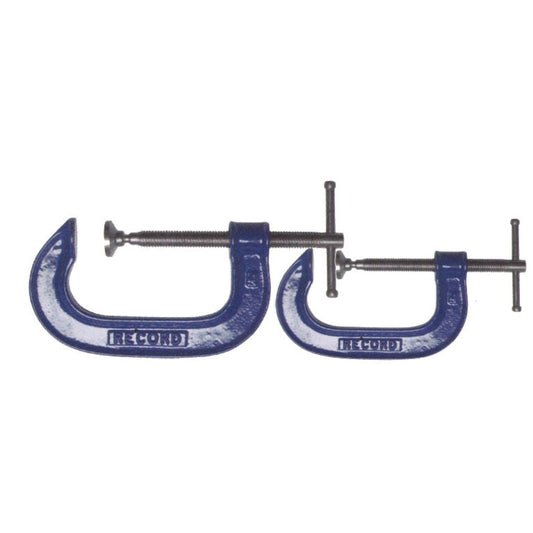 ปากกาจับชิ้นงาน irwin ปากกาตัว ซี เรคคอร์ด รุ่นมาตรฐาน IRWIN รหัสสินค้า T120/12 ขนาด 12 นิ้ว (300มม) รับแรง 1135 kg