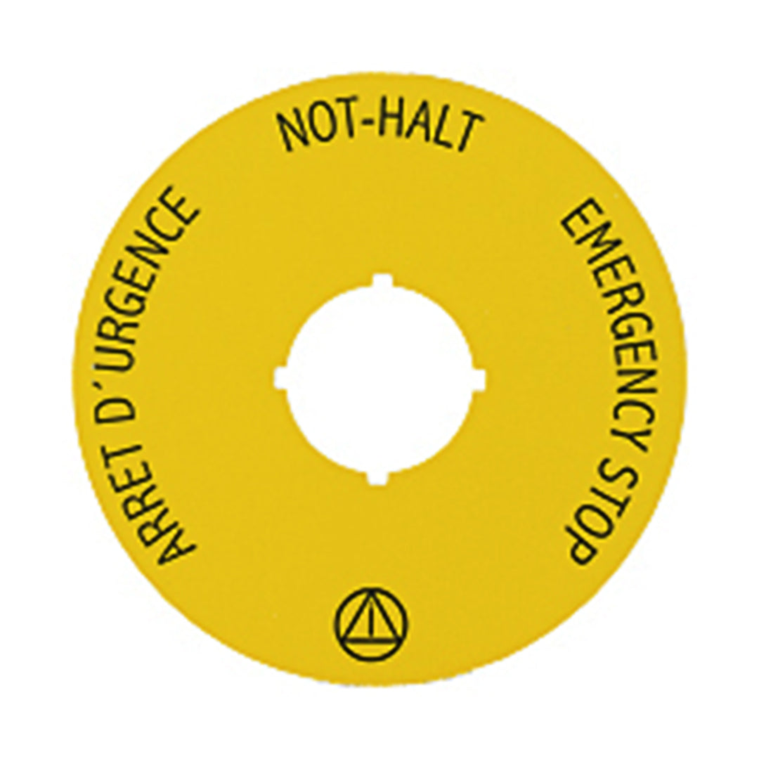 Control and signal devices PILZ อุปกรณ์ควบคุมและส่งสัญญาณ PIT es backplate language code 400335