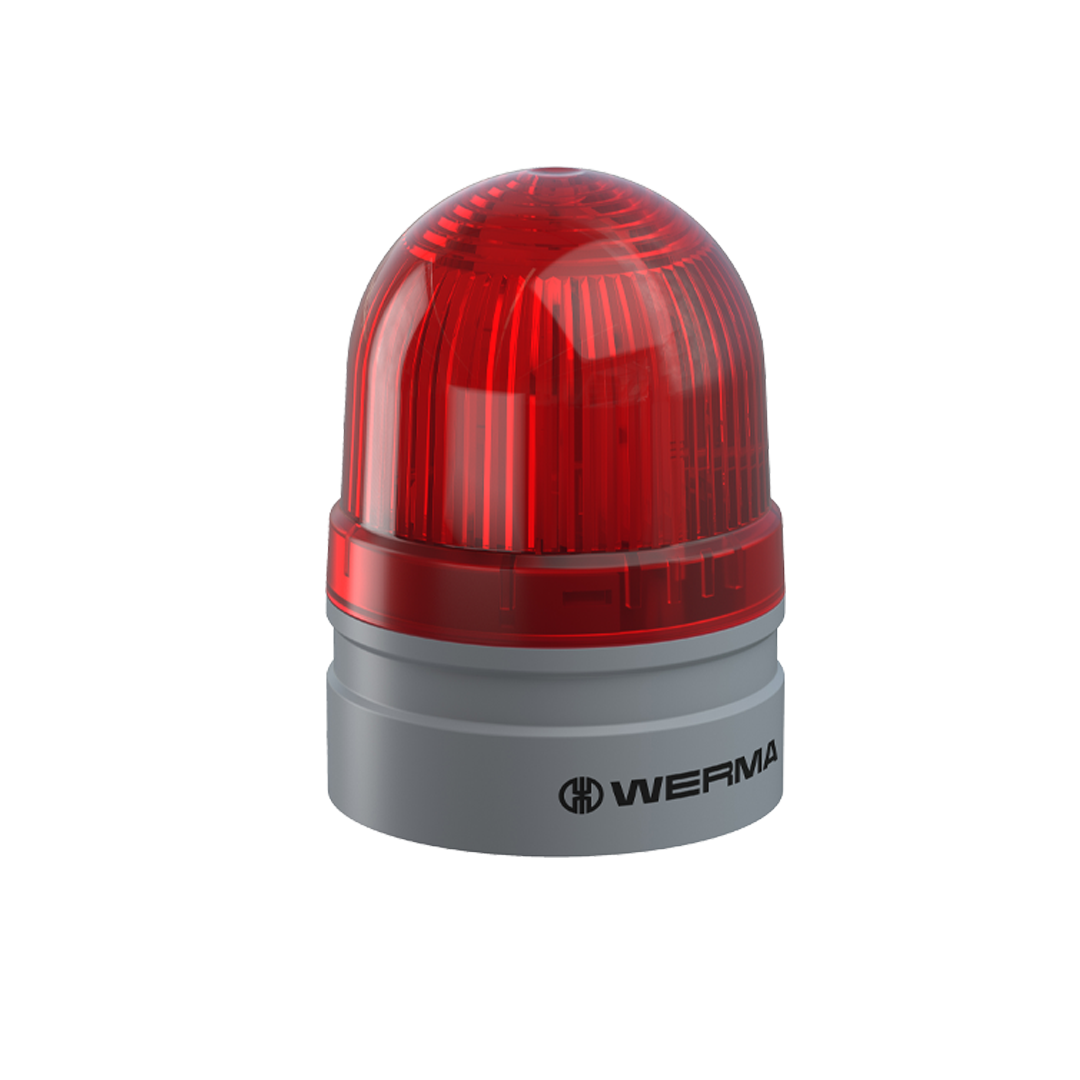Signal and traffic lights WERMA รุ่น EvoSIGNAL Mini-Midi-Maxi Signal Beacons Mini TwinLIGHT 115-230VAC RD 260.110.60 ไฟสัญญาณ