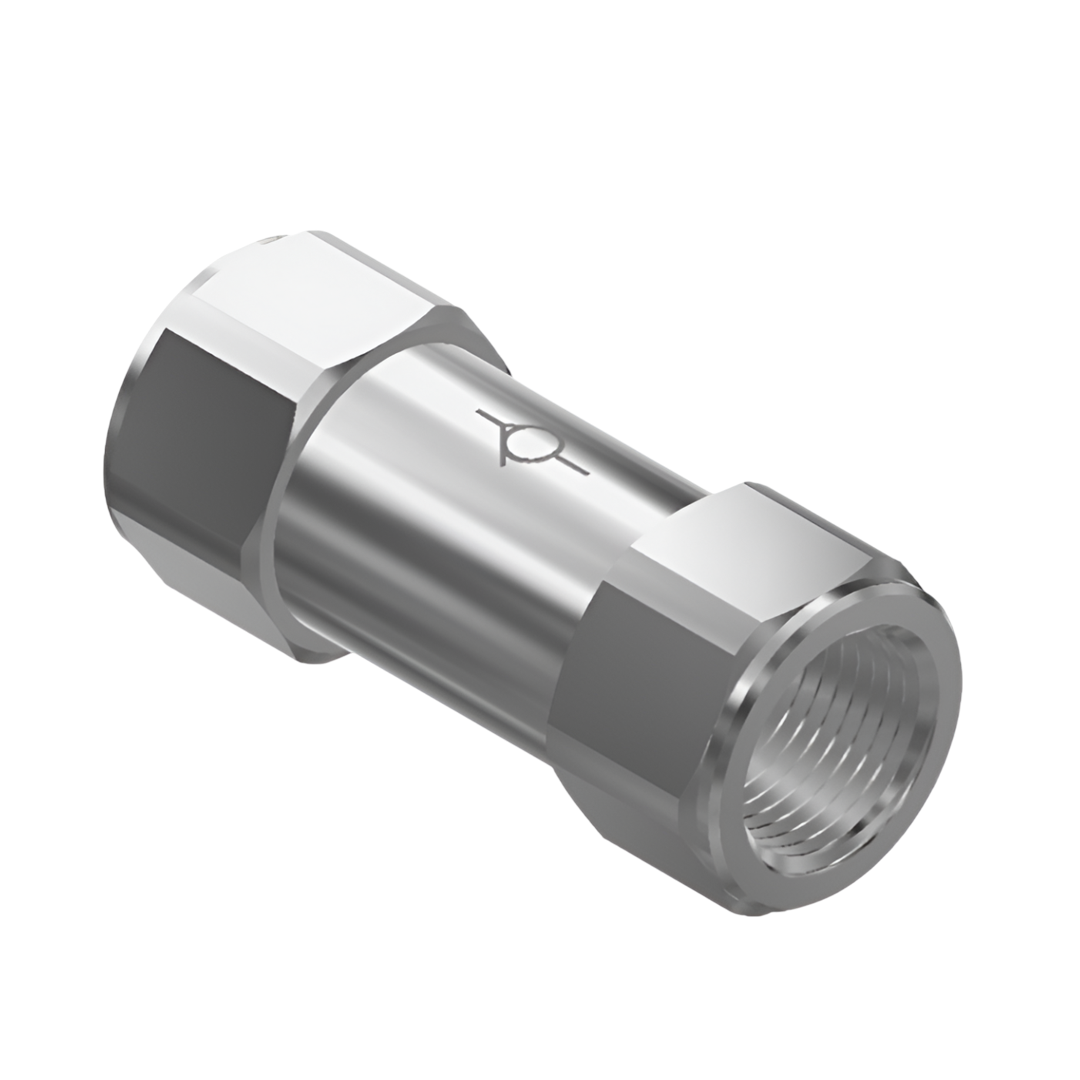 Check valve CDC Union Straight CVFF G02-G02