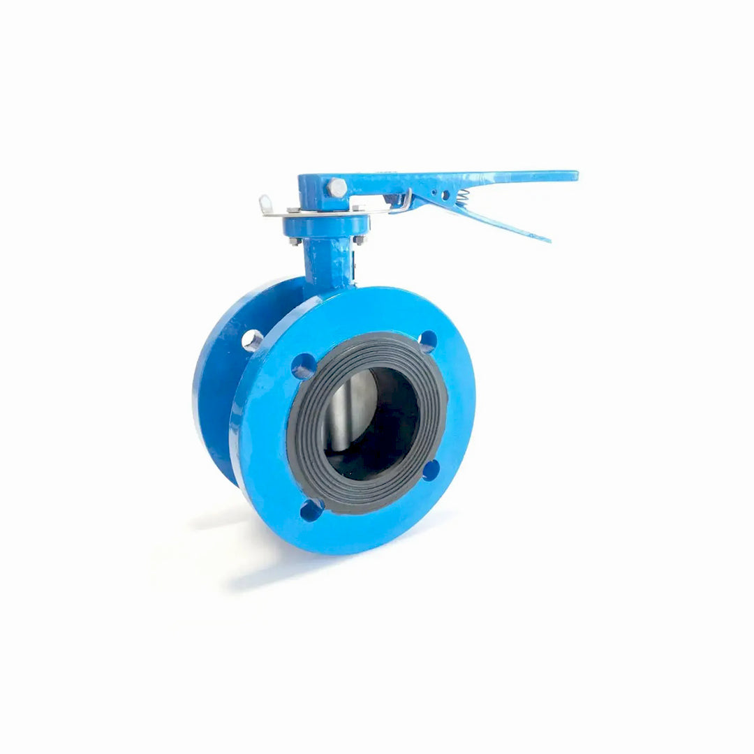 Tozen Butterfly Valve 150 mm. ประเภทศูนย์กลาง Lever Operator BFV-DC PN16