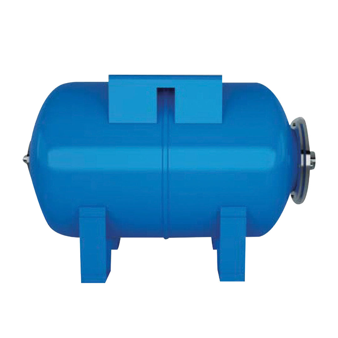 Pressure Tank Bauman 24 ลิตร ถังแรงดันปั๊มน้ำแนวนอน ถังไดอะแฟรม 10 บาร์ รหัสH24-W