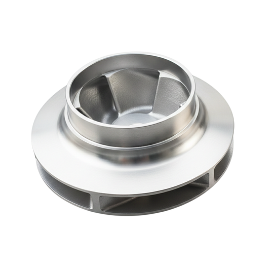 ใบพัดปั๊มน้ำสแตนเลส Impeller ขนาดเส้นผ่าศูนย์กลาง 173 mm. หนา 85 mm. จำนวน 6 ใบพัด