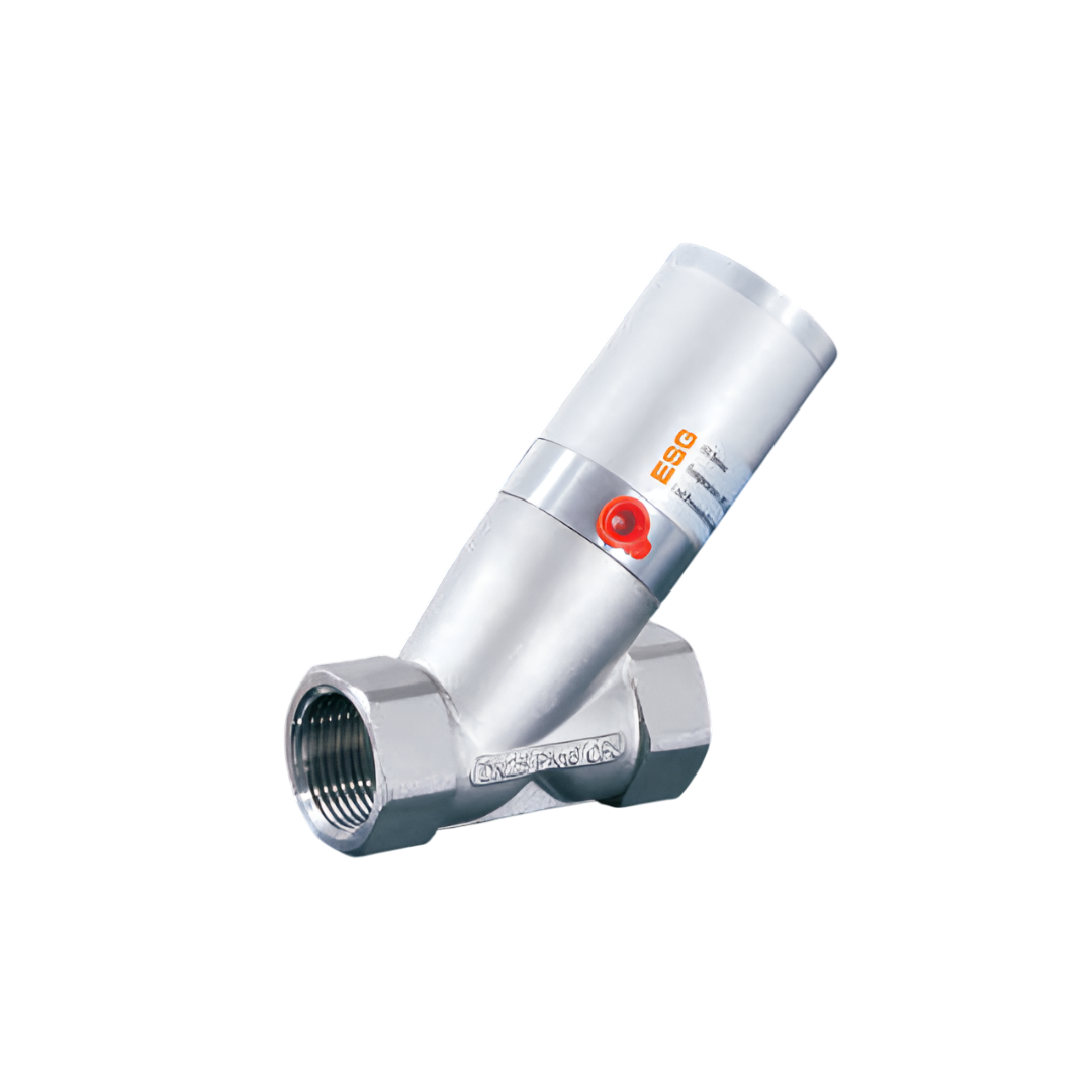 วาล์ว ESG Economy Type Angle Seat Valve DN50 Actuator (mm) 63