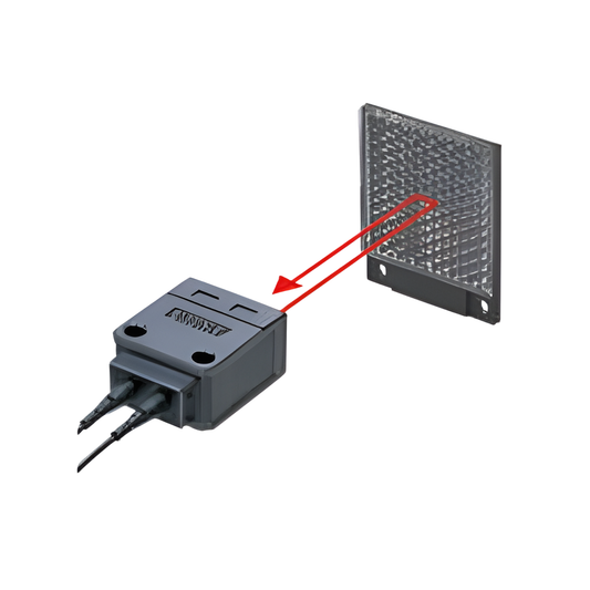 เซ็นเซอร์ KEYENCE Fiber Optic Sensor ไฟเบอร์ยูนิตชนิด Regression-reflective FU-15