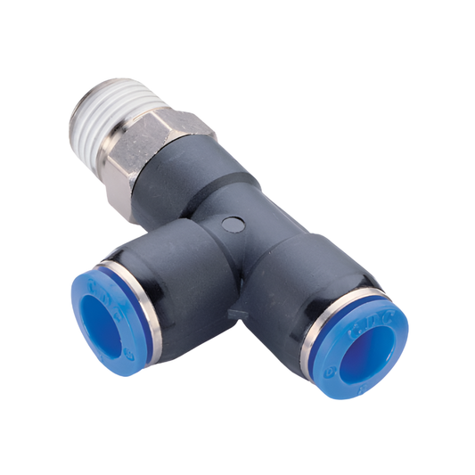 One-touch Fittings CDC Male Run Tee PST04-M6