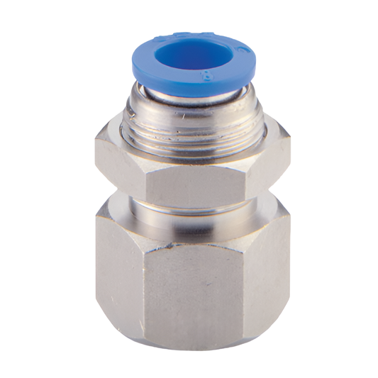 One-touch Fittings CDC Bulkhead Union Elbow PMF12-02