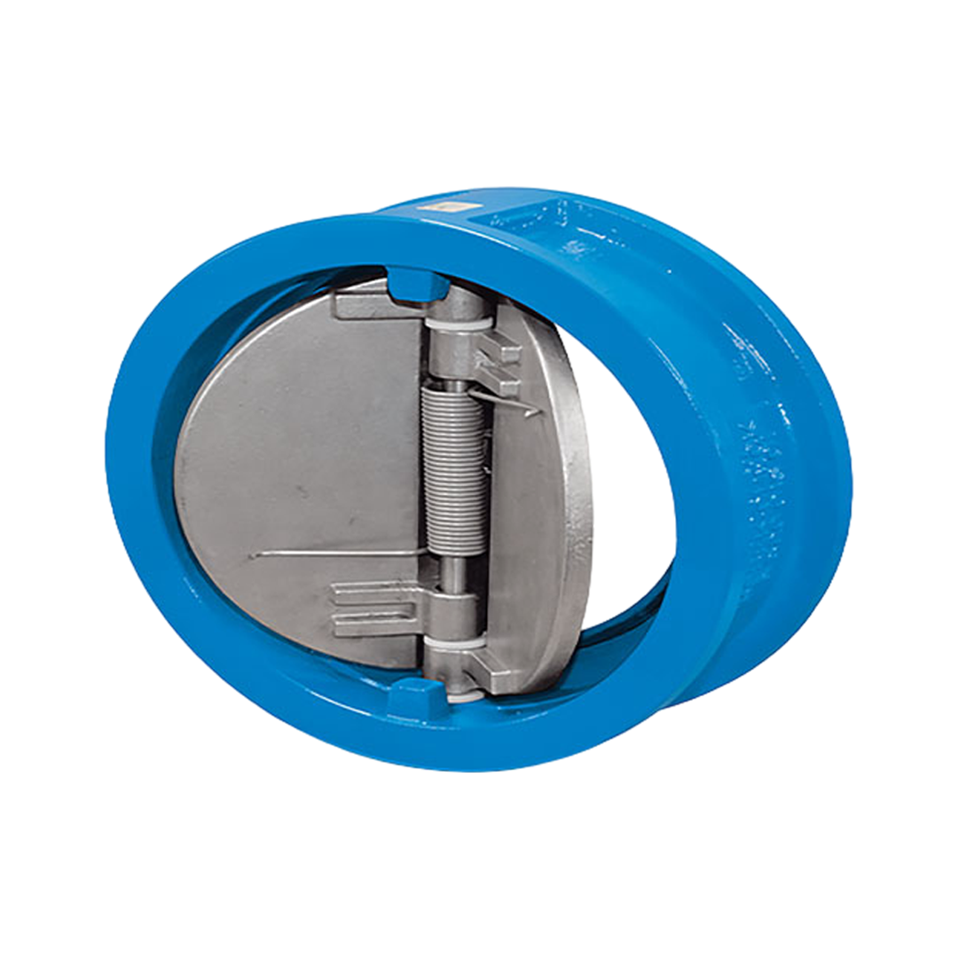 SECA DUO WAFER CHECK VALVE CAST IRON Model 2072 DISC 304 ขนาด 2 นิ้ว รหัส SC-DC-2072-304-200