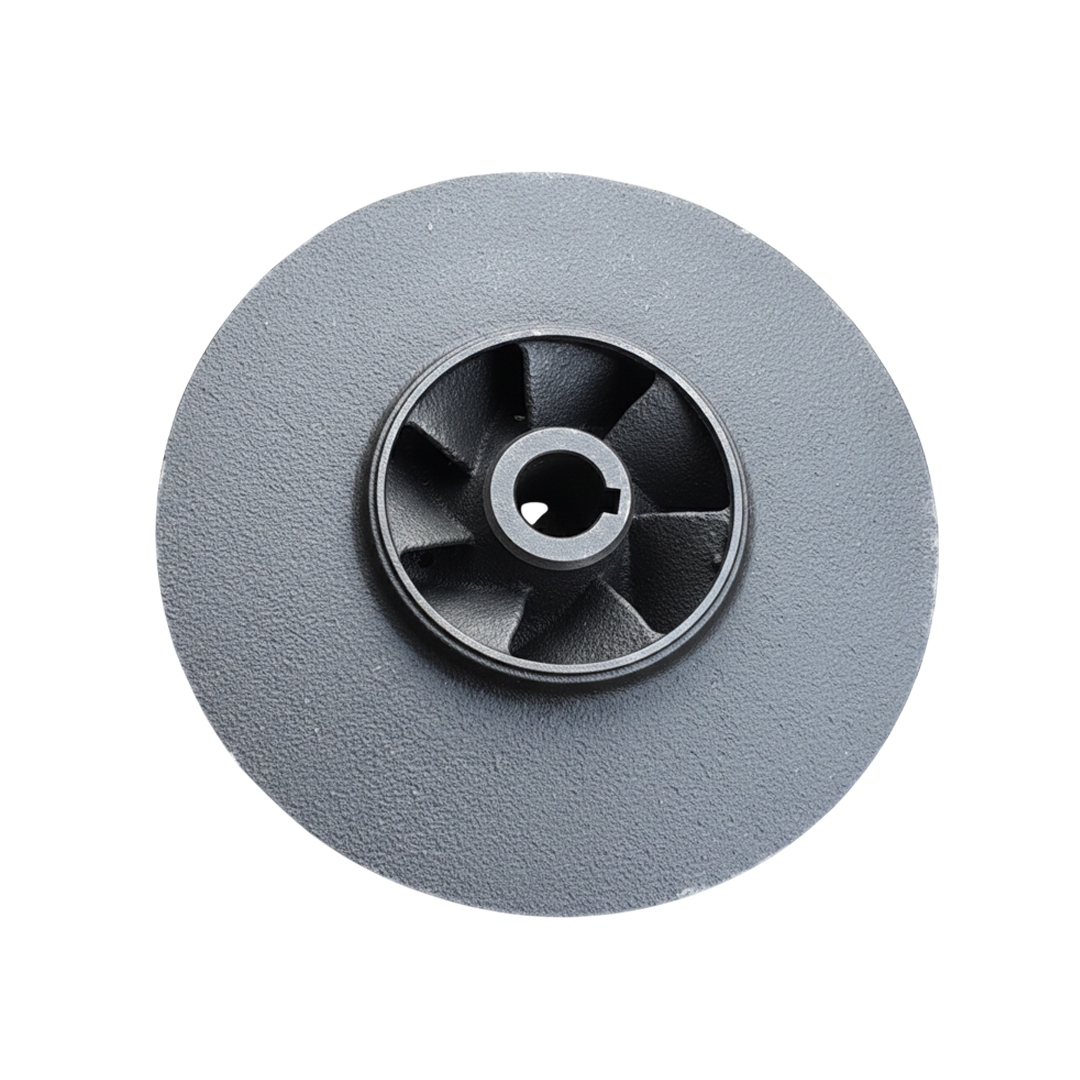 ใบพัดปั๊มน้ำเหล็ก Impeller ขนาดเส้นผ่าศูนย์กลาง 255 mm. หนา 67 mm. จำนวน 7 ใบพัด