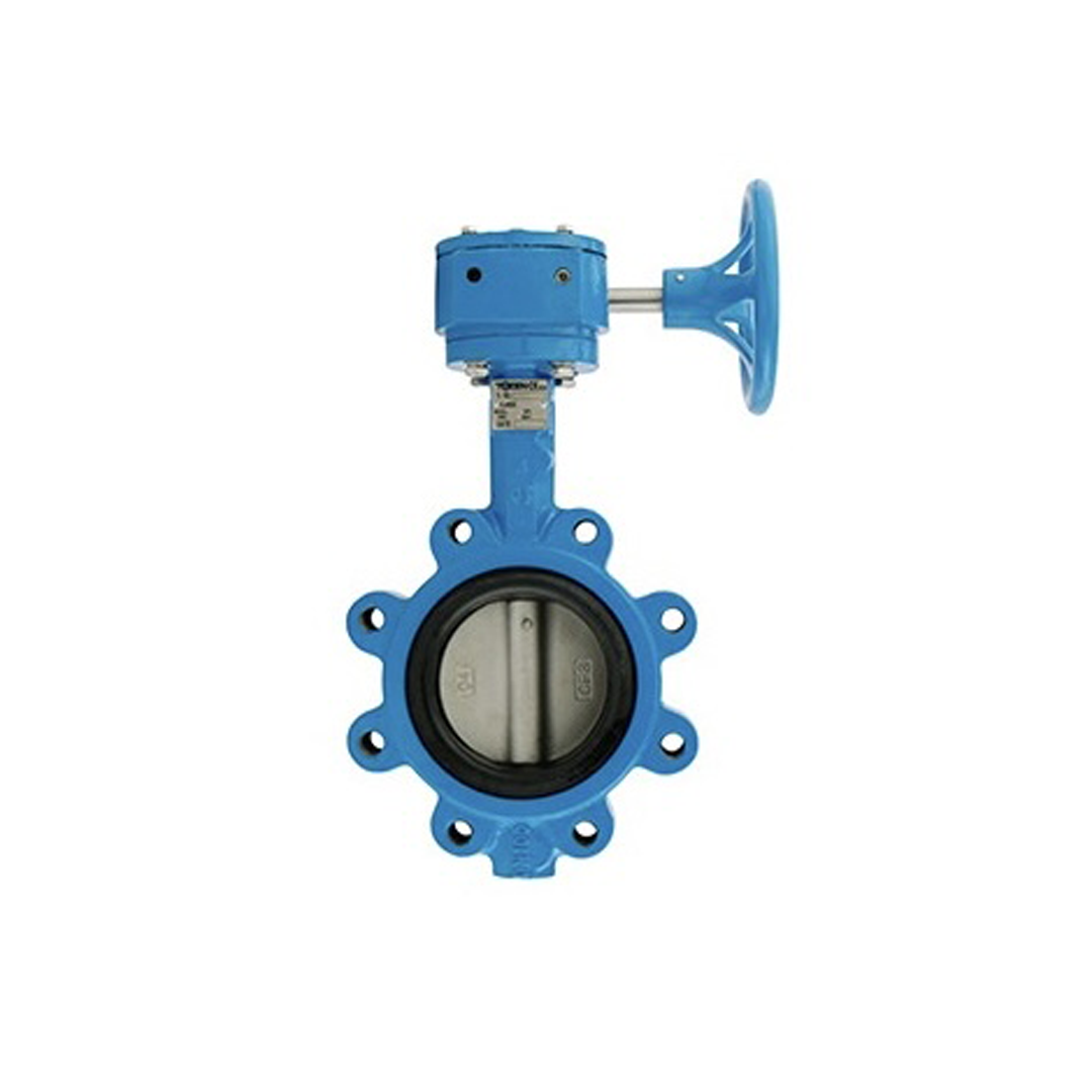 KISTLER วาล์วปีกผีเสื้อเหล็กหล่อ Lug Butterfly Valve Cast Iron ; Gear 2.1/2 นิ้ว