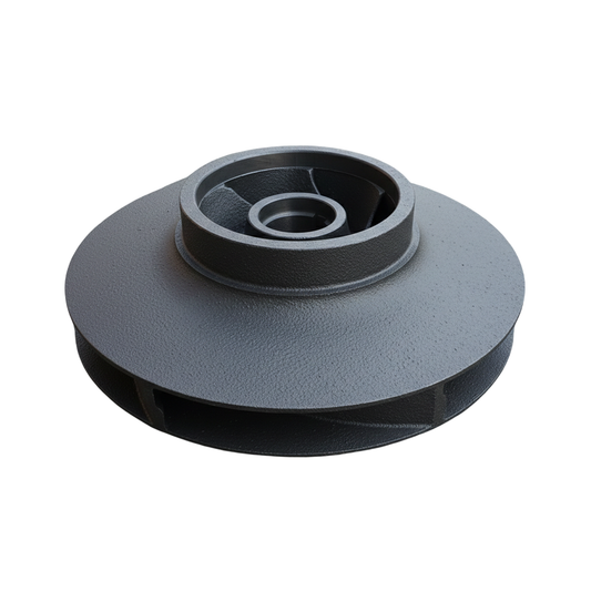 ใบพัดปั๊มน้ำเหล็ก Impeller ขนาดเส้นผ่าศูนย์กลาง 478 mm. หนา 208 mm. จำนวน 6 ใบพัด