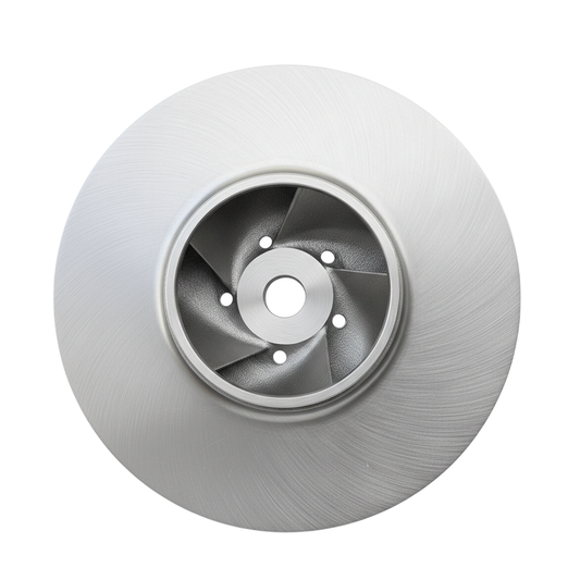 ใบพัดปั๊มน้ำสแตนเลส Impeller ขนาดเส้นผ่าศูนย์กลาง 320 mm. หนา 126 mm. จำนวน 5 ใบพัด