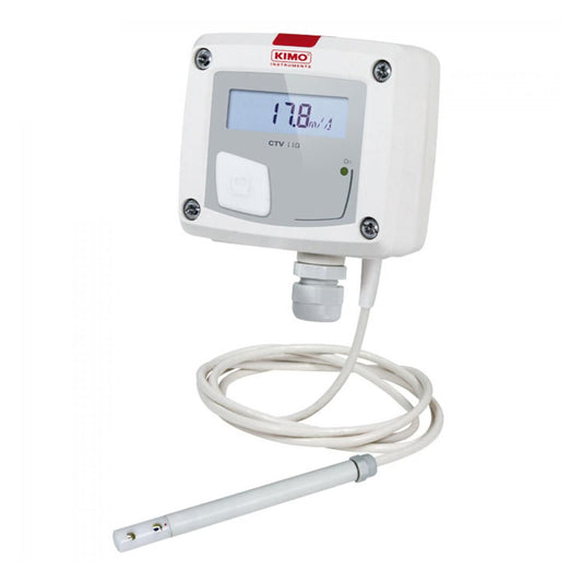 Kimo CTV110-AND300-05M เครื่องส่งสัญญาณความเร็วลมและอุณหภูมิ Air Velocity And Temperature Transmitter