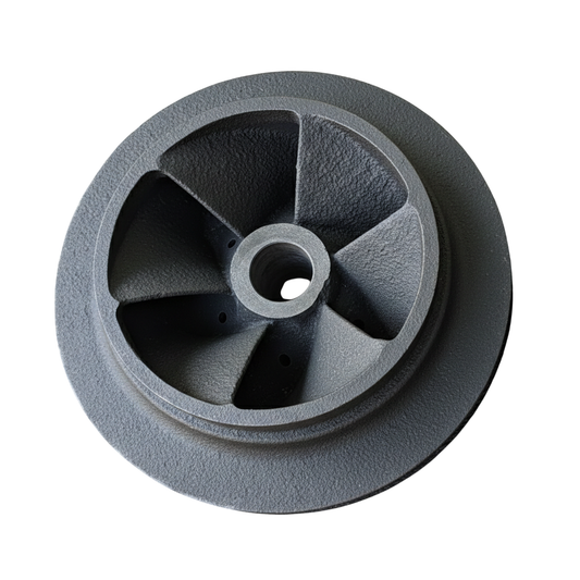 ใบพัดปั๊มน้ำเหล็ก Impeller ขนาดเส้นผ่าศูนย์กลาง 300 mm. หนา 125 mm. จำนวน 6 ใบพัด