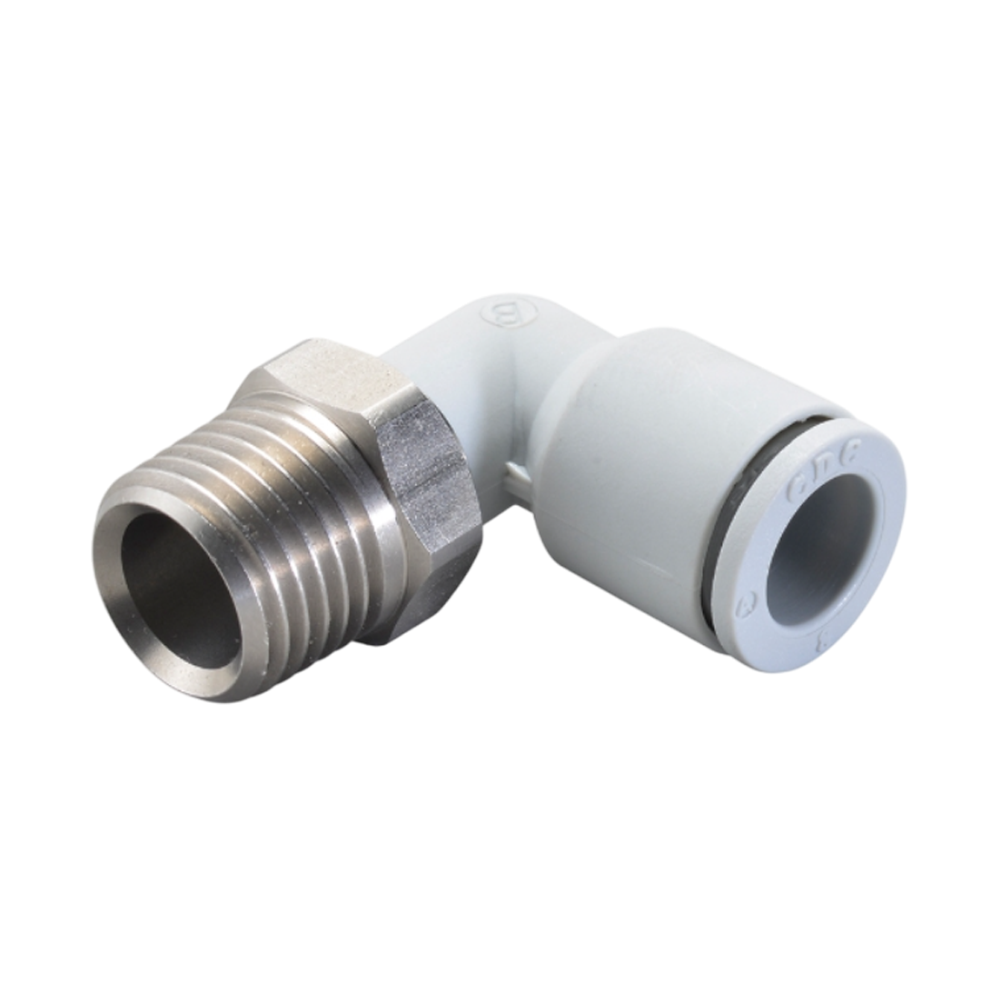 One-touch Fittings For Secondary Battery Industry CDC Male Elbow SMPL 10-03