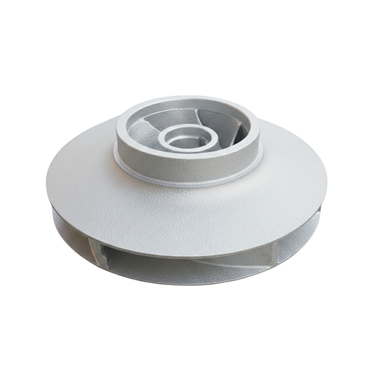ใบพัดปั๊มน้ำสแตนเลส Impeller ขนาดเส้นผ่าศูนย์กลาง 478 mm. หนา 208 mm. จำนวน 6 ใบพัด