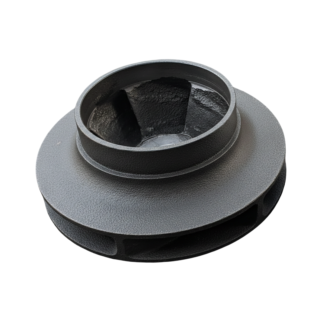 ใบพัดปั๊มน้ำเหล็ก Impeller ขนาดเส้นผ่าศูนย์กลาง 173 mm. หนา 85 mm. จำนวน 6 ใบพัด