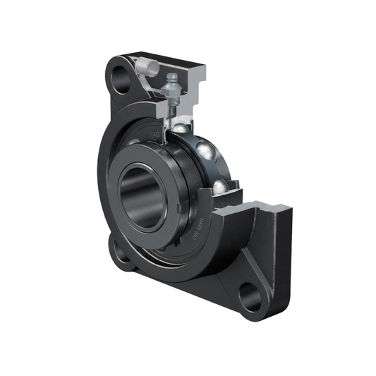 ตลับลูกปืน FAG Four-bolt Flanged Housing Units Square Version With Adapter Sleeve UKF209 137 มม.