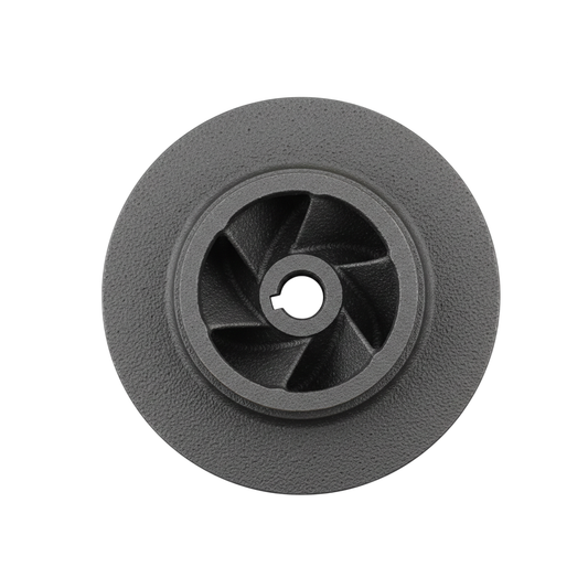 ใบพัดปั๊มน้ำเหล็ก Impeller ขนาดเส้นผ่าศูนย์กลาง 167 mm. หนา 55.5 mm. จำนวน 6 ใบพัด
