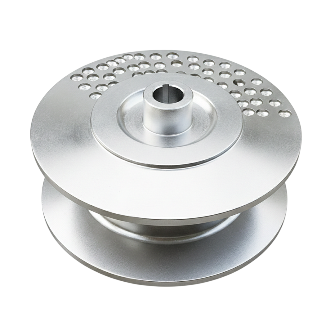 ใบพัดปั๊มน้ำสแตนเลส Impeller ขนาดเส้นผ่าศูนย์กลาง 252 mm. หนา 129 mm. จำนวน 1 ใบพัด