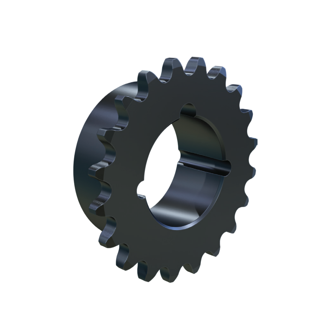เฟืองโซ่ Martin Metric Sprockets Simplex-Taper Bushed-Steel 08BTB19H