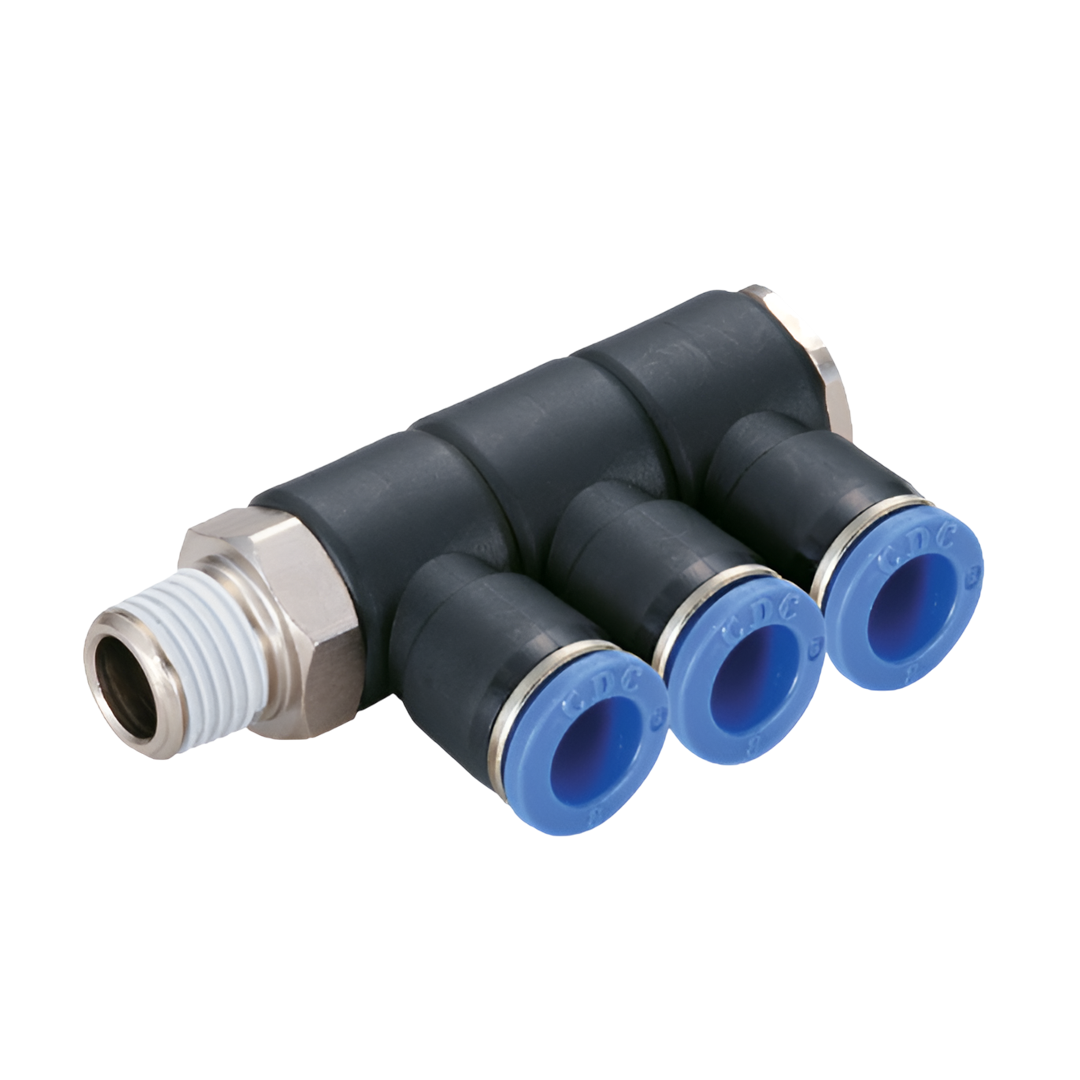 One-touch Fittings CDC Triple Universal Elbow PHL04-04(3)