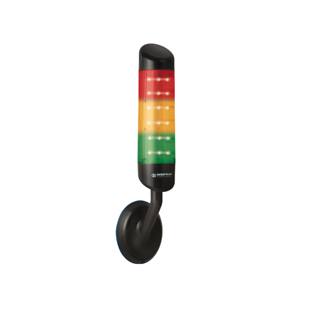 Signal Towers / Stack Lights WERMA รุ่น cleansIgn WM Contin. tone 24VDC GN/YE/RD 695.300.55 ไฟสัญญาณ