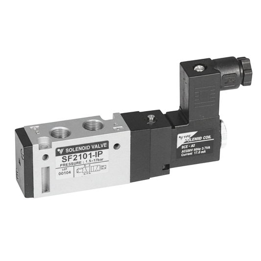 SF2000 Series Solenoid Valve YPC SF2213-IP-0-CN1-A4