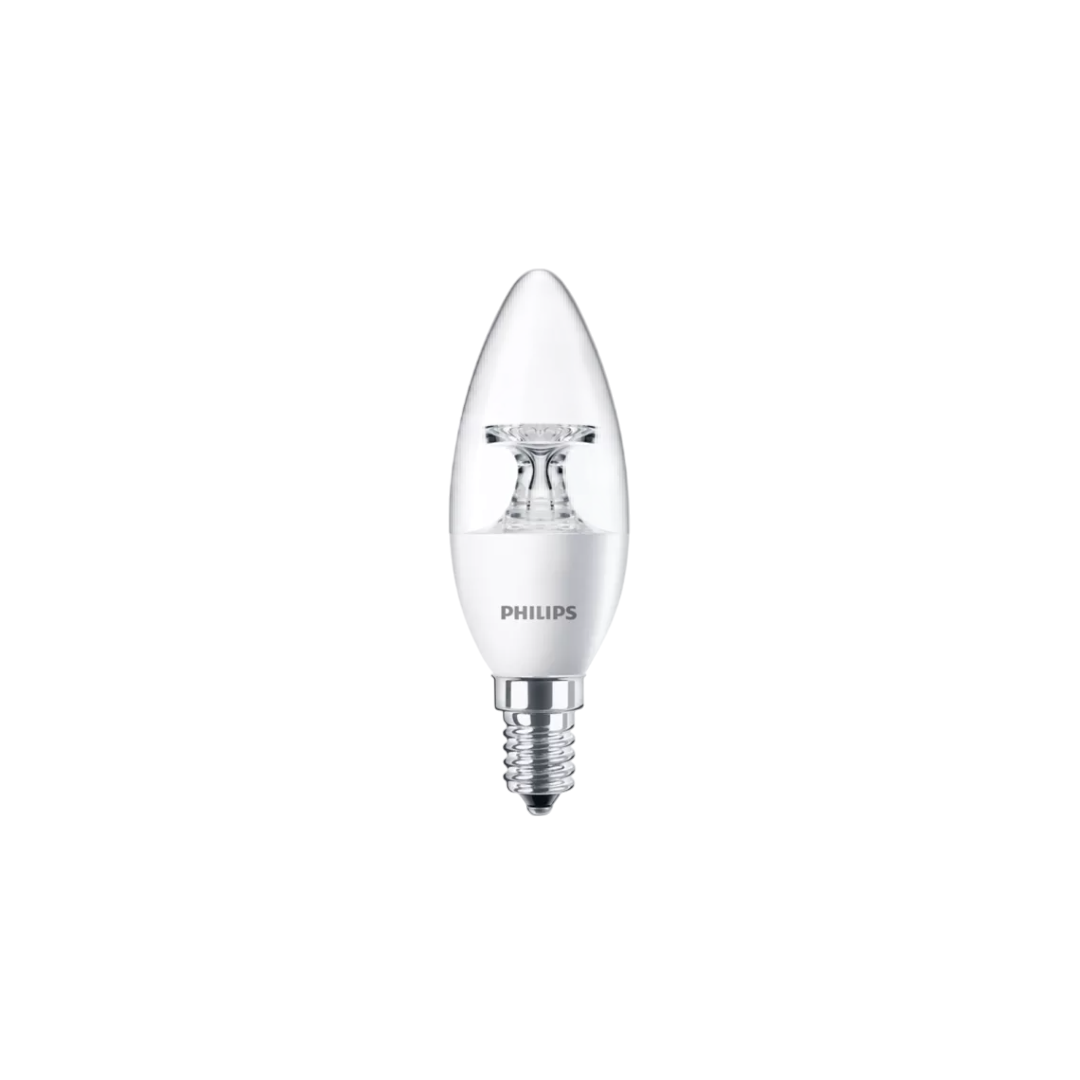 หลอดไฟ PHILIPS ชนิด ไฟรูปทรงเทียน 40 วัตต์ B35 E14 รหัส 8718696454916