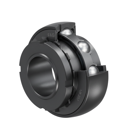 ตลับลูกปืน FAG Radial Insert Ball Bearings With Adapter Sleeve Spherical outer ring UK212 110 มม.