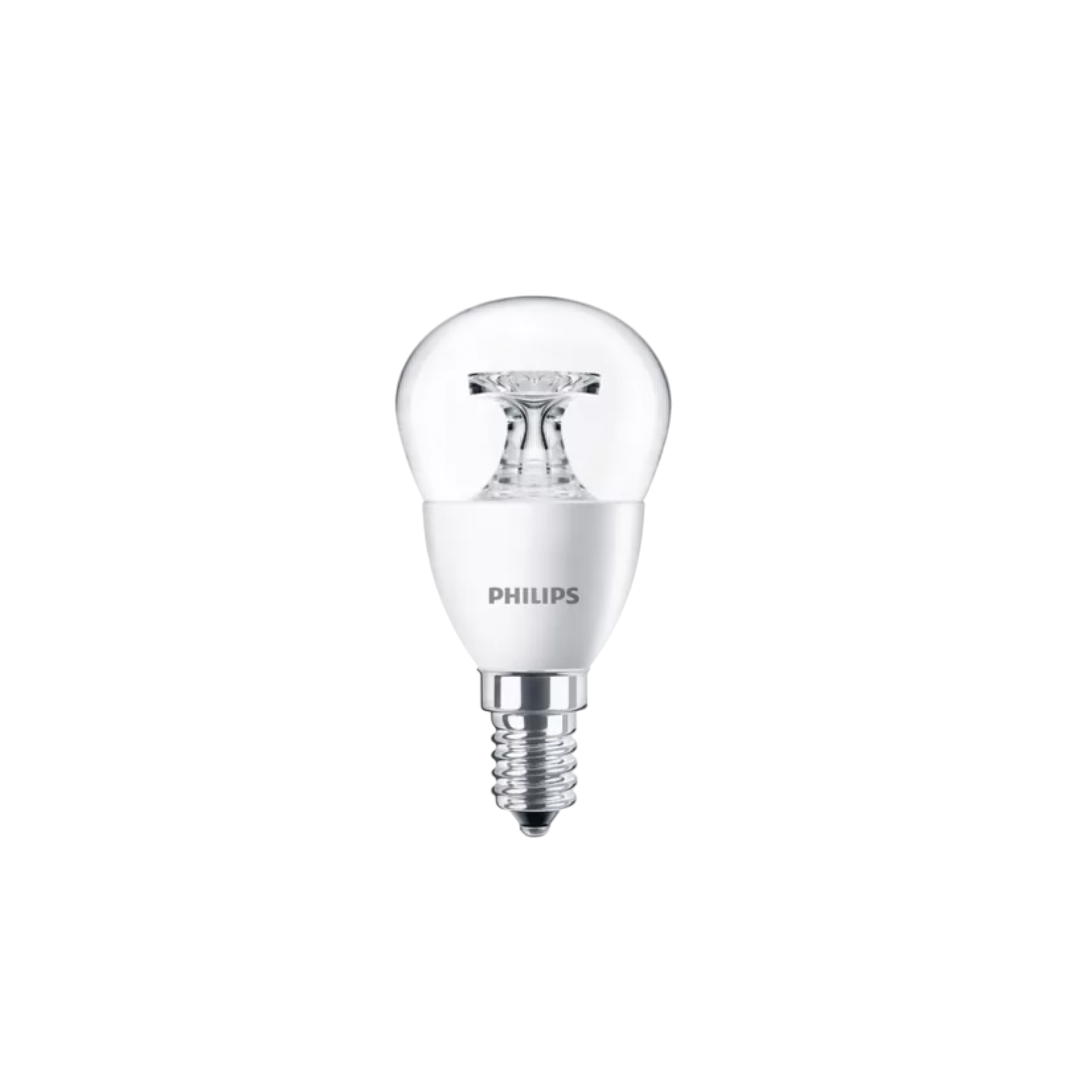 หลอดไฟ PHILIPS ชนิด ไฟรูปทรงเทียน 25 วัตต์ P45 E14 รหัส 8718696475225