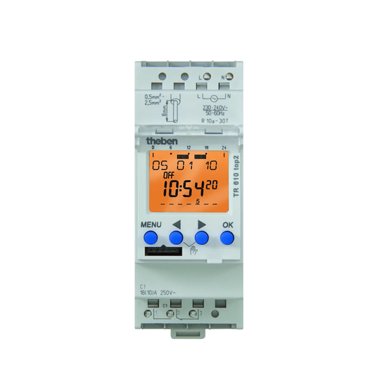 Digital time switch TR 610 top2 G The ben 6100110 