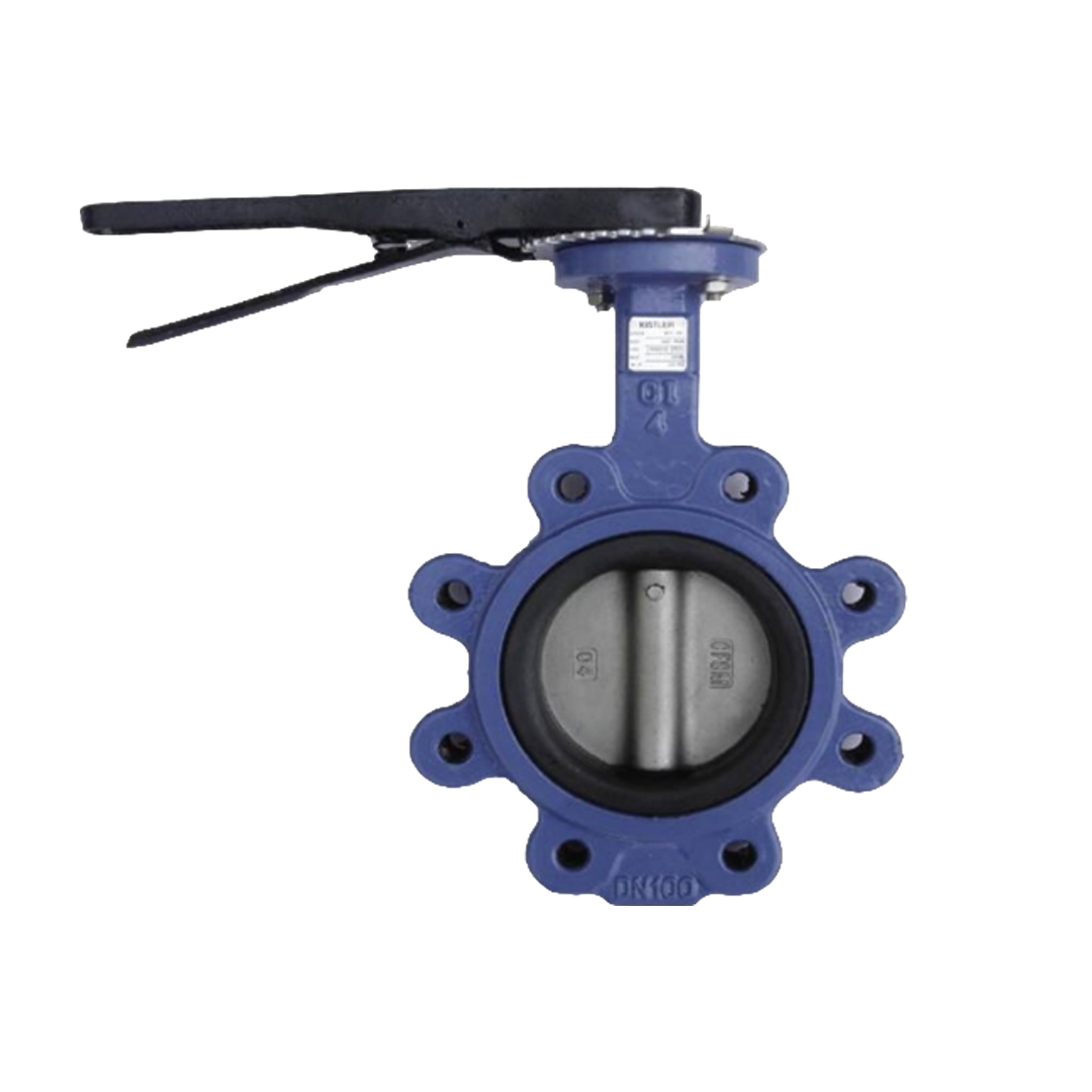 KISTLER” วาล์วปีกผีเสื้อเหล็กหล่อ Lug Butterfly Valve Cast Iron ; Handle 3 นิ้ว