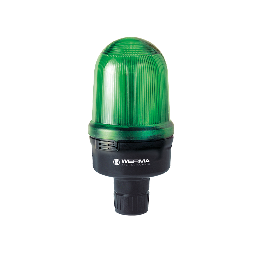 Signal and Traffic Lights WERMA รุ่น Monitorable Beacon Permanent Beacon RM 12-230VAC/DC GN 826.210.00 ไฟสัญญาณ สีเขียว