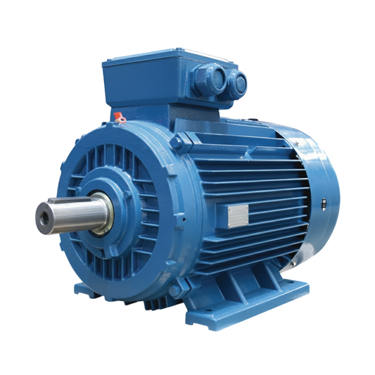 มอเตอร์ HASCON Low Voltage High Efficiency Motors Flange Mount B5 and V1 IE2 2 pole - 3000 rpm synchronous speed 50Hz HE2-100L-2-B5