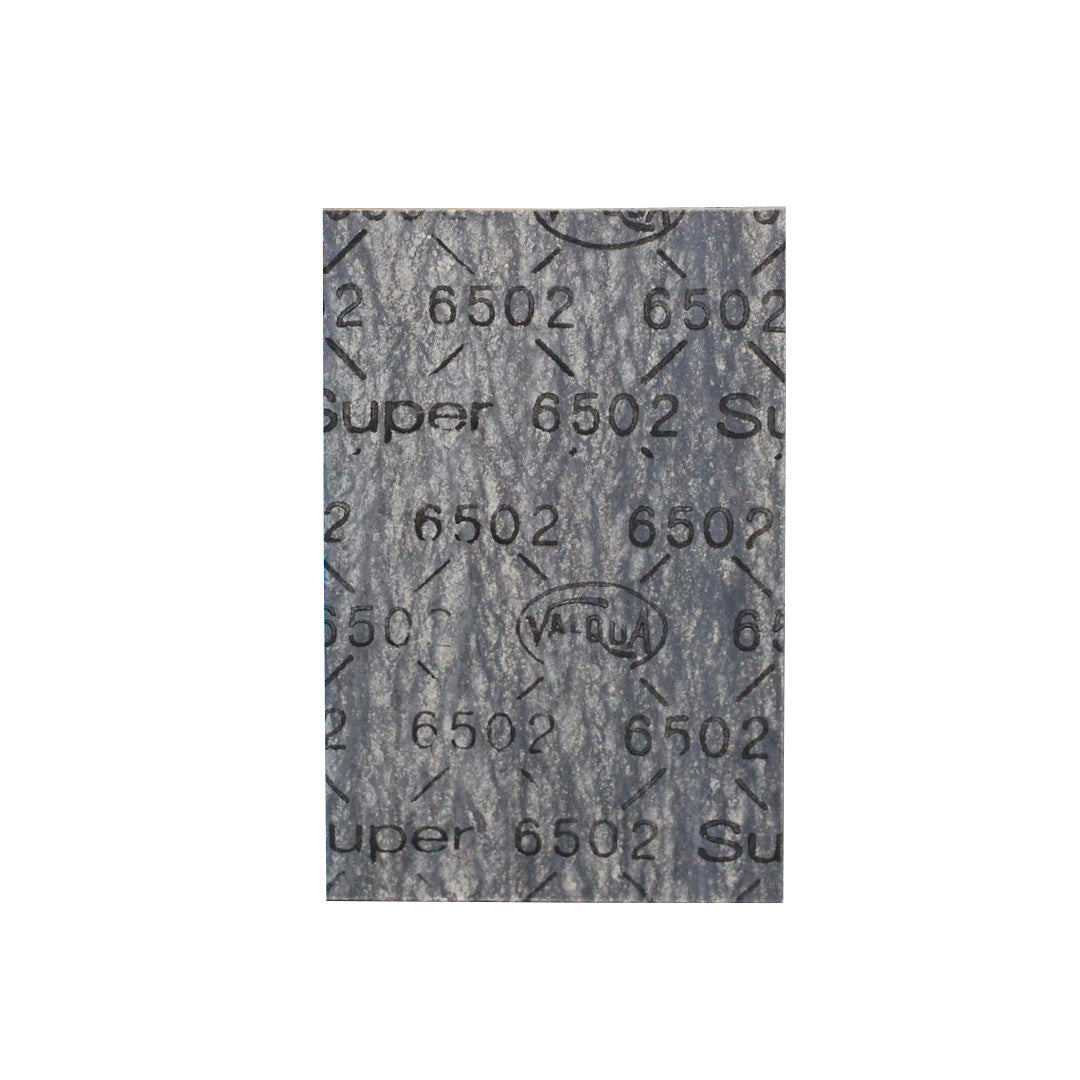 ปะเก็นแผ่น Non-Asbestos VALQUA V 6502  ขนาด 1,270 x 1,270 มม. (50 นิ้วx50 นิ้ว) หนา 0.8 มม. (1/32 นิ้ว)