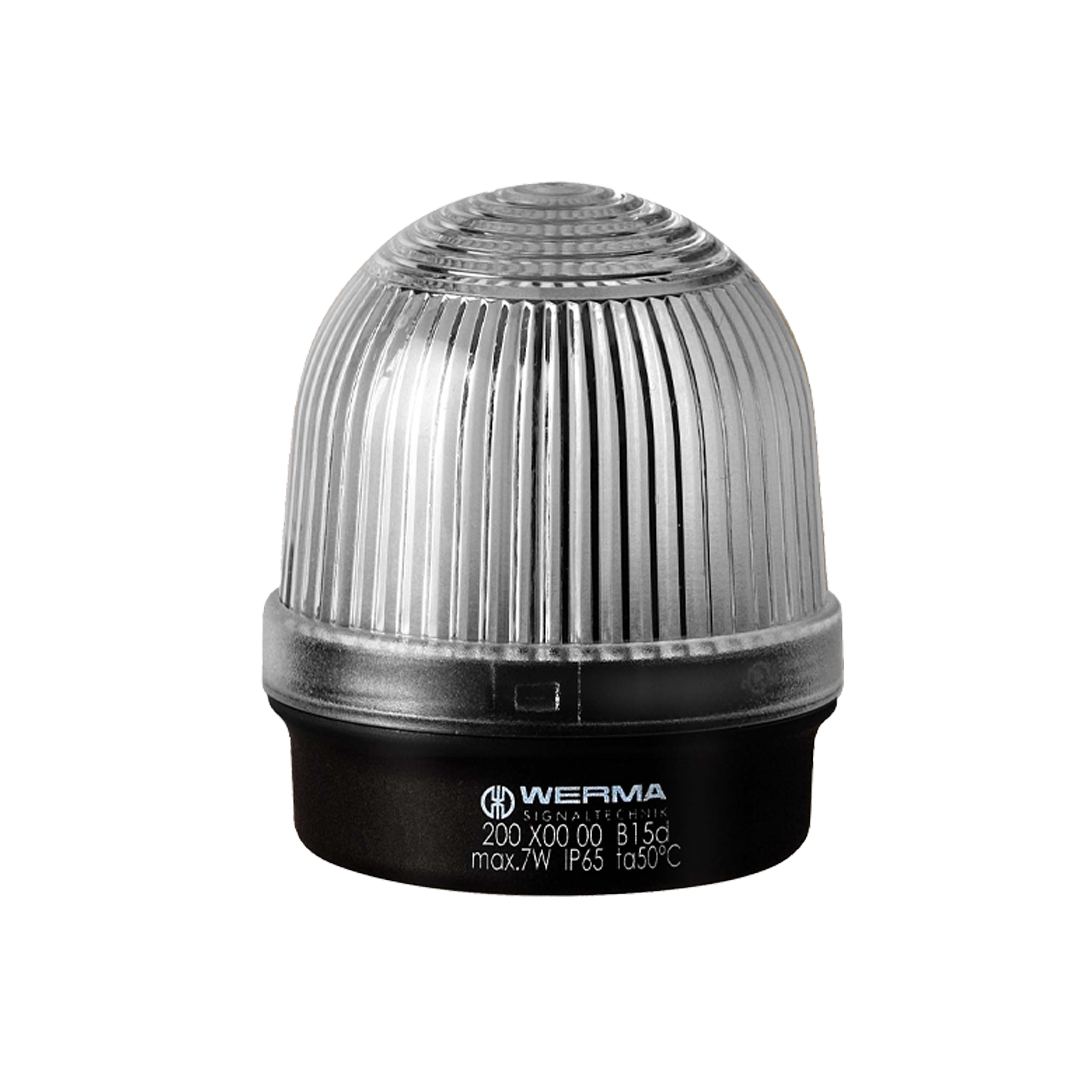 Signal and traffic lights WERMA รุ่น EvoSIGNAL Mini-Midi-Maxi Signal Beacons Permanent Beacon BM 12-230VAC/DC CL 200.400.00 ไฟสัญญาณ