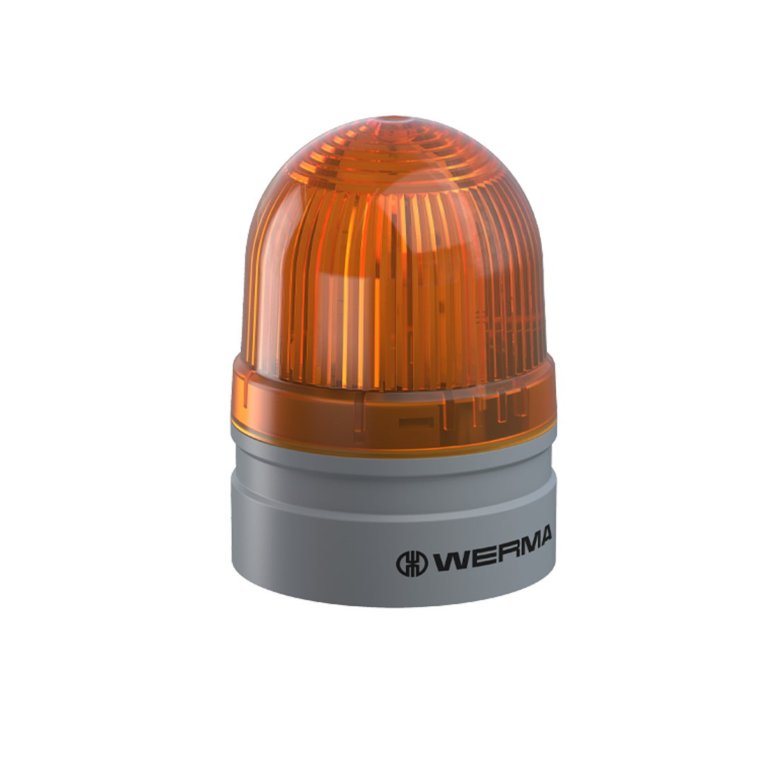 Signal and traffic lights WERMA รุ่น EvoSIGNAL Mini-Midi-Maxi Signal Beacons Mini TwinLIGHT 12VAC/DC YE 260.310.74 ไฟสัญญาณ