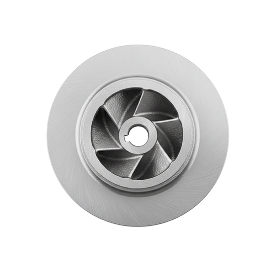 ใบพัดปั๊มน้ำสแตนเลส Impeller ขนาดเส้นผ่าศูนย์กลาง 167 mm. หนา 55.5 mm. จำนวน 6 ใบพัด