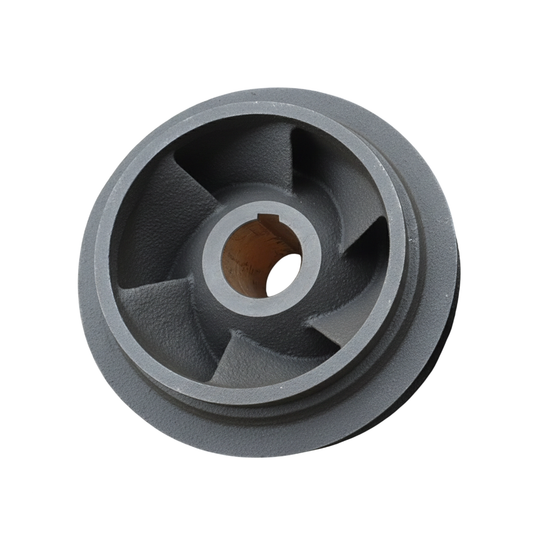 ใบพัดปั๊มน้ำเหล็ก Impeller ขนาดเส้นผ่าศูนย์กลาง 323 mm. หนา 264 mm. จำนวน 6 ใบพัด.