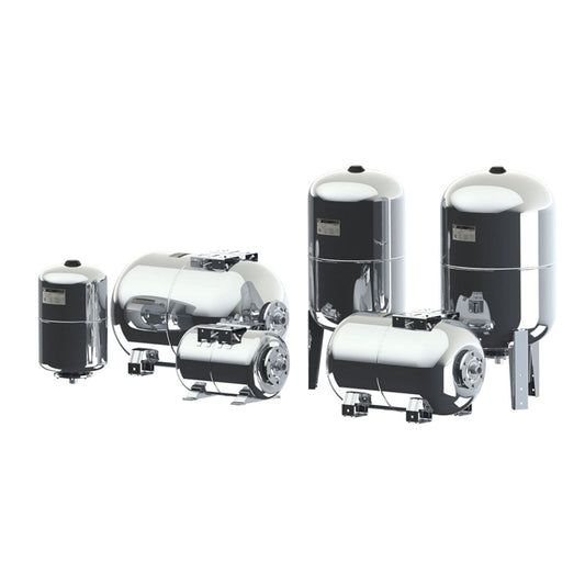 ถังแรงดัน Zilmet Pressure Tank Ultra-Inox-Pro 60 ลิตร แนวนอน รหัส1110006003