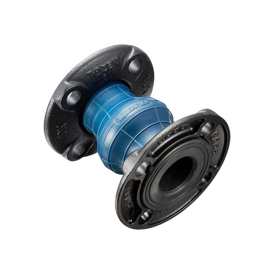 Tozen Flex ข้อต่ออ่อนลอนเดี่ยว 1 1/2นิ้ว 40A SUS304 PN16