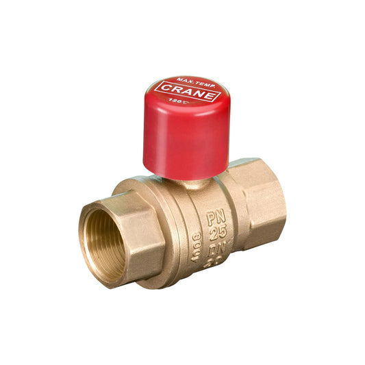 Ball Valve with Lockshield Crane 2 (นิ้ว) DZR Brass PN25 Model D171ALS