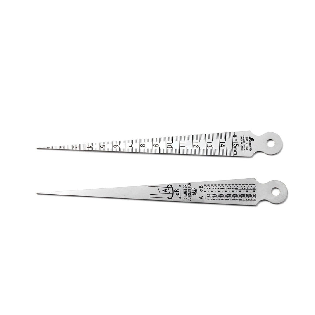 เตเปอร์เกจ Taper Gauge Shinwa code 700 D 62615
