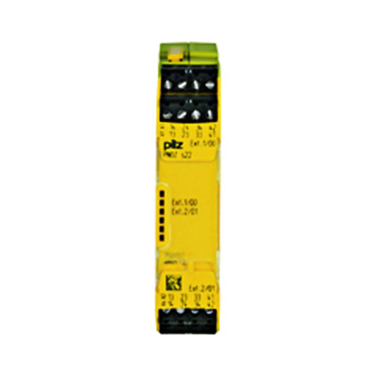 Safety Relays PILZ เซฟตี้ รีเลย์ PNOZ s22 24VDC 2 x 3 n/o 1 n/c code 750132