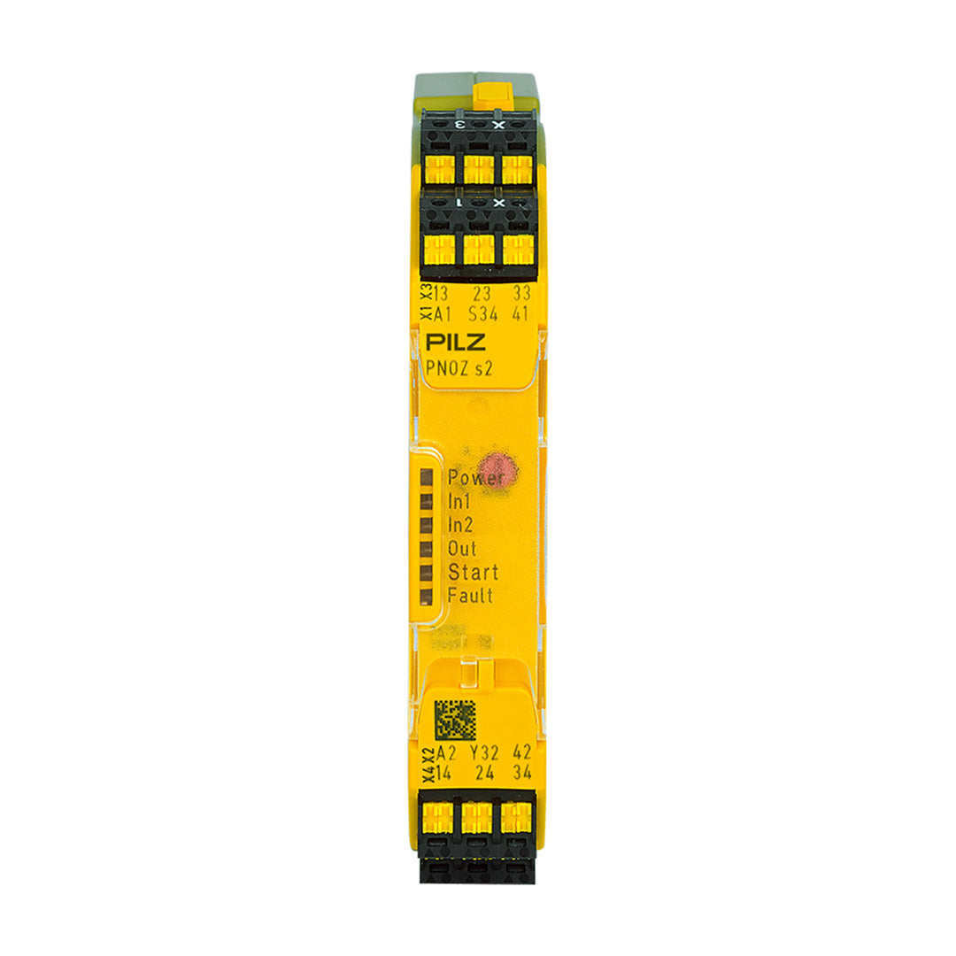 Safety Relays PILZ เซฟตี้ รีเลย์ PNOZ s2 C 24VDC 3 n/o 1 n/c code 751102