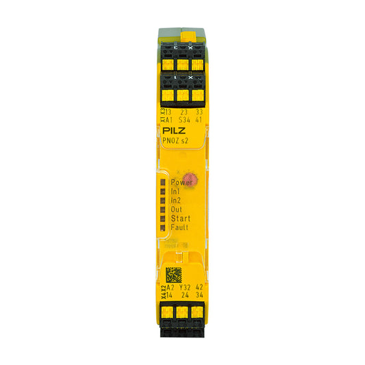 Safety Relays PILZ เซฟตี้ รีเลย์ PNOZ s2 C 24VDC 3 n/o 1 n/c code 751102