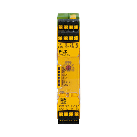 Safety Relays PILZ เซฟตี้ รีเลย์ PNOZ s4 C 24VDC 3 n/o 1 n/c code 751104